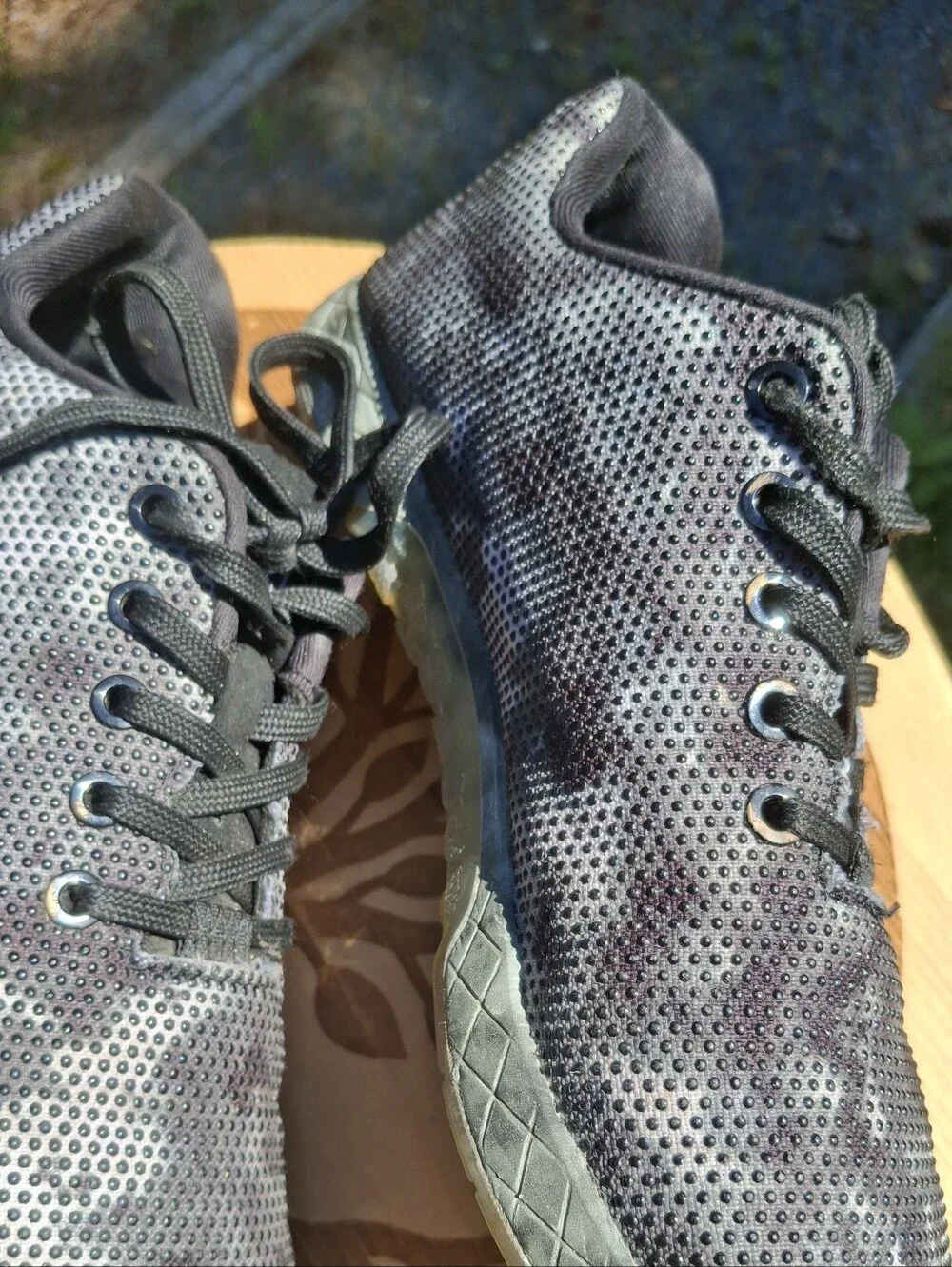 NOBULL Black Camo Superfabric Unisex Trainers Sneakers Men 8.5 Women 10